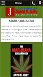 Mobile Screenshot of marijuana-dui-lawyer.com