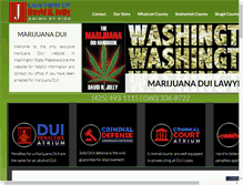 Tablet Screenshot of marijuana-dui-lawyer.com